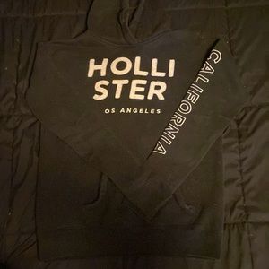 Hollister black hoodie size xs